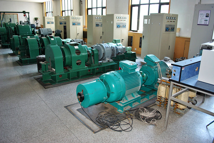 大安某热电厂使用我厂的YKK高压电机提供动力